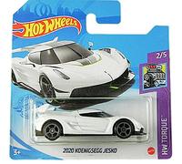 Hot Wheels 2020 Koenigsegg Jesko HW Torque 2/5 (086/250) 2021 Short Card Blanc