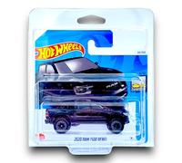 Hot Wheels - 2020 RAM 1500 Rebel - Factory Fresh 3/10 - HTD63 - Carte courte - Camion pick-up - Noir - Mattel 2024-1:64