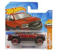 Hot Wheels - 2020 Ram 1500 Rebel - HW Hot Truck 1/10 - HCX93 - Short Card - Dodge - Rouge foncé - Mattel 2022