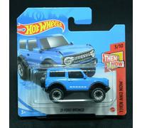 Hot Wheels 2021 21 Ford Bronco GRX28 #100 HW Then and Now Neuf Boîte
