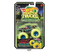 Mattel Hot Wheels – Véhicule Monster Truck Phosphorescent – Modèle aléatoire