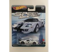 Hot Wheels Speed Machines White GT 4/5 HKC46