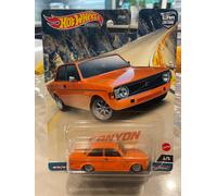 Hot Wheels 2023 Voiture Culture Canyon Warriors '73 Volvo 142 GL Real Riders