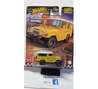Mattel Hot Wheels Premium Toyota Land Cruiser FJ43 1977 jaune