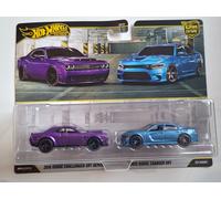 Hot Wheels 2026 2 pack 2018 Dodge Challenger SRT Demon 2015 Dodge Charger (Cart)