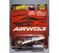 Hot Wheels Hélicoptère Airwolf SUPERCOPTER – Modèle réduit en métal Die Cast 1:64 7 cm JBL56