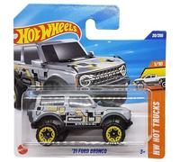 Hot Wheels 21 Ford Bronco - HW Hot Trucks 1/10 - HYW73 - Carte courte - BFGoodrich - Mattel 2025 - 1:64