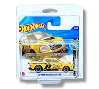 Hot Wheels 22 Ford Maverick Custom - HW Modified 1/5 - HYX00 - Carte courte - Jaune - Mattel 2025-1:64