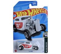 Hot Wheels '32 Ford, Retro Racers 7/10 [Blanc/rouge] 124/250