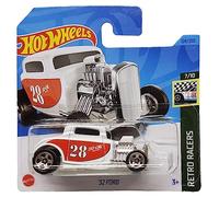 Hot Wheels 32 Ford - Retro Racers 7/10 - HKH04 - Carte courte - SoCal - Blanc - Mattel 2023