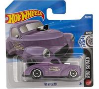 Hot Wheels - '41 Willys - Rod Quad 6/10 - Carte courte - JJK01 - Violet - Mattel 2026 (152/250) - EL Segundo Scorcher - 1:64
