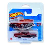 Hot Wheels - '55 Chevy - Chevy Bel Air 1/5 - HCW84 - Short Card - Rouge foncé - GM - Mattel 2022