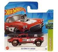 Hot Wheels - '62 Corvette Gasser - HW Gassers 3/5 - HKH64 - Short Card - Firestone - Holley - Mattel 2023