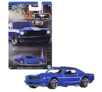 Hot Wheels '65 Ford Mustang 2+2 Fastback - Silver Series Mustang 60-5/5 [Bleu]