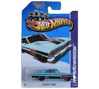 Hot Wheels '66 Chevy Nova, HW Showroom 231/250 [Bleu sarcelle]