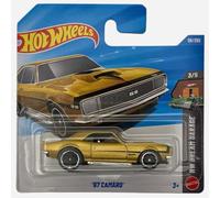 Hot Wheels 67 Camaro - JJJ26 - HW Dream Garage 3/5 - Carte courte - Or métallisé - Modèle sous licence officielle - Mattel 2026 (56/250) - 1:64