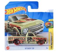 Hot Wheels 67 Chevy C10 - HW Art Cars 2/10 - HTB72 - Carte courte - Pickup Truck - GM - Mattel 2024-1:64