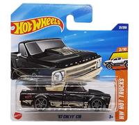 Hot Wheels 67 Chevy C10 - HW Hot Trucks 2/10 - HYX51 - Carte courte - Pickup - Noir - Mattel 2025-1:64