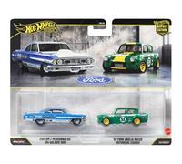 Hot Wheels Premium 2-pack ’64 Ford galaxie 500 - '67 Anglia racer (Cart)
