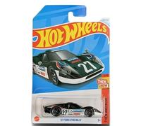 Hot Wheels 67 Ford GT40 Mk.IV, échelle 1:64 Diecast, vert, Then and Now 5/10