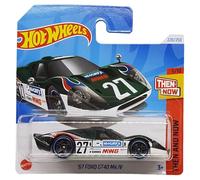 Hot Wheels 67 Ford GT40 Mk.IV - Then and Now 5/10 - HTC69 - Short Card - Voiture de sport - Mattel 2024 - 1:64