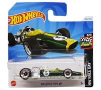 Hot Wheels 67 Lotus Type 49 - HW Race Day 8/10 - HRY76 - Carte courte - Classic Team Lotus - Ford - Mattel 2024 - 1:64