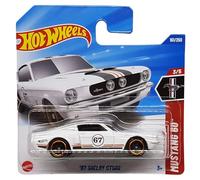 Hot Wheels 67 Shelby GT500 - Mustang 60th 3/5 - HYY93 - Carte courte - Blanc - Mattel 2025-1:64