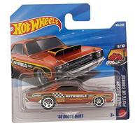 Hot Wheels 68 Dodge Dart - JJJ63 - Drag Racers 5/10 - Carte courte - Ocre - Modèle sous licence officielle - Muscle Car - Speed Shop Design - Mattel 2026 (104/250) - 1:64