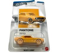 Hot Wheels - '69 COPO Camaro - JKY50 - Silver Series 5/6 - Pantone 2013 - Carte Premium - Jaune - Modèle sous licence officielle - Mattel 2026-1:64 - Pantone Color Edition