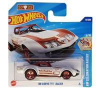 Hot Wheels 69 Corvette Racer - HW Celebration Racers 2/10 - HYX01 - Carte courte - Saint-Valentin - Mattel 2025-1:64