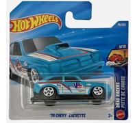 Hot Wheels - '70 Chevy Chevette - JJJ40 - Drag Racers - 1/10 - Carte courte - Bleu turquoise - Modèle sous licence officielle - Mattel 2026 (76/250) - 1:64