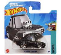 Hot Wheels 70 Dodge Charger - Tooned 2/5 - HKG57 - Carte courte - Fast & Furious - Noir - Mattel 2023