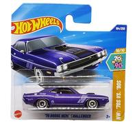 Hot Wheels 70 Dodge Hemi Challenger - HW : '70s vs. '90s 10/10 - HYY96 - Carte courte - Mopar - Violet métallisé - Mattel 2025-1:64