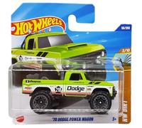 Hot Wheels 70 Dodge Power Wagon - HW Dirt 2/10 - HYX26 - Carte courte - Pickup Truck - Mopar - Good Year - Koni - HEMI - Mattel 2025-1:64