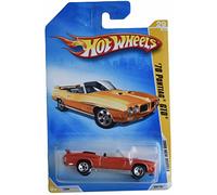 Hot Wheels '70 Pontiac GTO, 2008 Nouveaux modèles 29/40 [Orange]