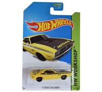 Hot Wheels '71 Dodge Challenger, HW Workshop 242/250 [jaune]