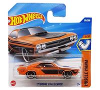 Hot Wheels 71 Dodge Challenger - Muscle Mania 1/10 - HYY79 - Carte courte - Orange - Mattel 2025-1:64