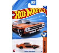 Hot Wheels '71 Dodge Challenger, Muscle Mania 1/10 [Orange/Noir] 131/250
