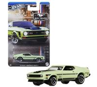 Hot Wheels '71 Ford Mustang Mach 1 [Vert], Série 3/5, Voiture moulée sous pression à l'échelle 1:64