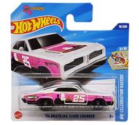 Hot Wheels 74 Chargeur Dodge Brazilian - HW Celebration Racers 3/10 - HYX20 - Carte courte - Journée des femmes - Mattel 2025 - 1:64