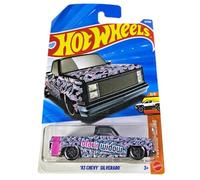 Hot Wheels '83 Chevy Silverado [Black Widow] Truckin' Along 3/5, 42/250, échelle 1:64