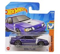 Hot Wheels - ´84 Mustang SVO - Muscle Mania 4/10 - HCW28 - Short Card - Violet - Ford - Mattel 2022