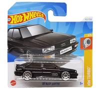 Hot Wheels '87 Audi Quattro HW Turbo 2/5 (102/250) HTD24 Noir 2024 + Protecteur court Card Frikimonkey