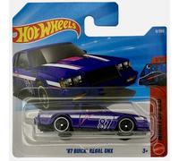 Hot Wheels - '87 Buick' Regal GNX - JJM00 - TH - Treasure Hunt - Night Speed 1/10 - Violet - Licence américaine Muscle Car à l'échelle 1:64 - Mattel 2026 (9/250) - 1:64 - Modèle sous licence