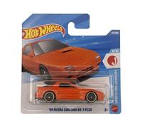 Hot Wheels - '89 Mazda Savanna RX-7 FC3S - JJJ72 - HW J-Imports 5/10 - Carte courte - Orange - Modèle sous licence officielle - Mattel 2026 (112/250) - 1:64