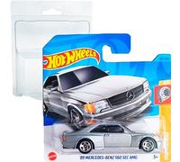 Hot Wheels 89 Mercedes-Benz 560 Sec AMG HW : Turbo 4/5 (150/250) HKK85 Short court Mattel 2023 + Blister & Card Pack