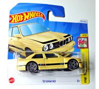 Hot Wheels '92 BMW M3 E30 Jaune HW The '90s 2024 HTB06 - 1:64