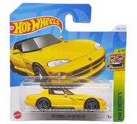 Hot Wheels 92 Dodge Viper RT/10, HW Exotics 6/10, HTC24, carte courte, jaune, Mattel 2024-1:64
