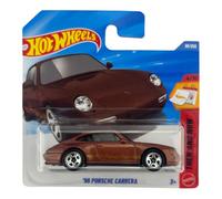 Hot Wheels '96 Porsche Carrera [Marron] Then & Now 4/10, 98/250, échelle 1:64