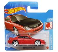 Hot Wheels 98 Honda Prelude - HW J-Imports 2/10 - GTC08 - Carte courte - Rouge - Mattel 2021